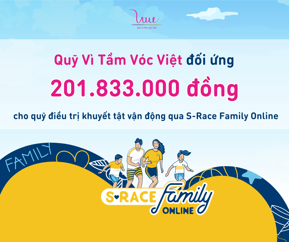 Hơn 1 triệu km thành tích ghi nhận trong giải chạy S-Race Family Online 2024